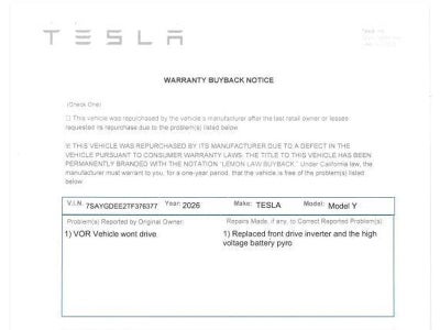 2026 Tesla Model Y Long Range