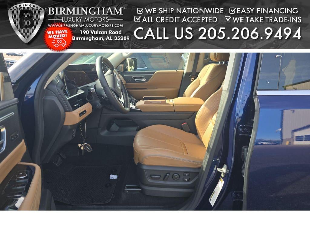 2025 INFINITI QX80 Sensory